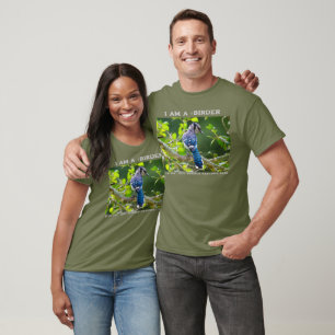 Camiseta de Fotografía de la Naturaleza tímido Azu