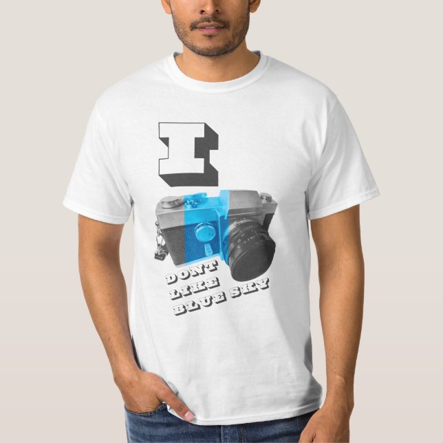 Camiseta de fotógrafo de cámara de época (Anverso)