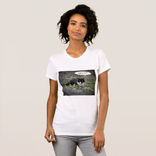 Camiseta de fotos de gato