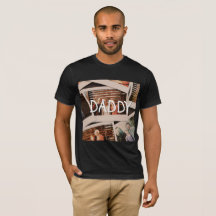 Camiseta de fotos personalizadas para papá