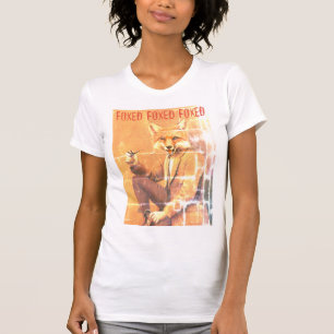 Camiseta de Fox para mujeres de la época de Foxed