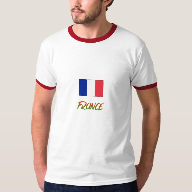 Camiseta de Francia (Anverso)