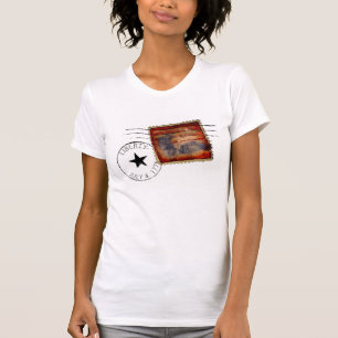 camiseta de franqueo de libertad