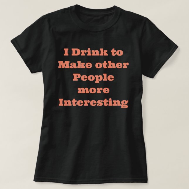 Camiseta de Frase Divertida (Diseño del anverso)