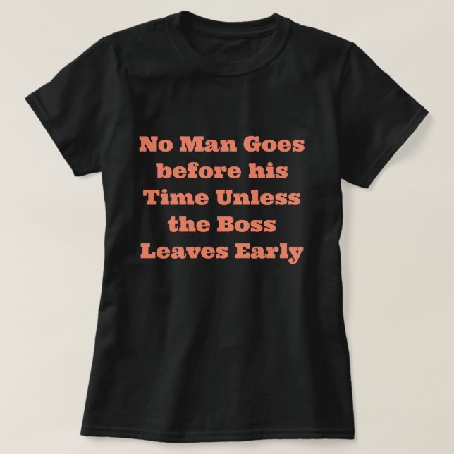 Camiseta de frase divertida (Diseño del anverso)