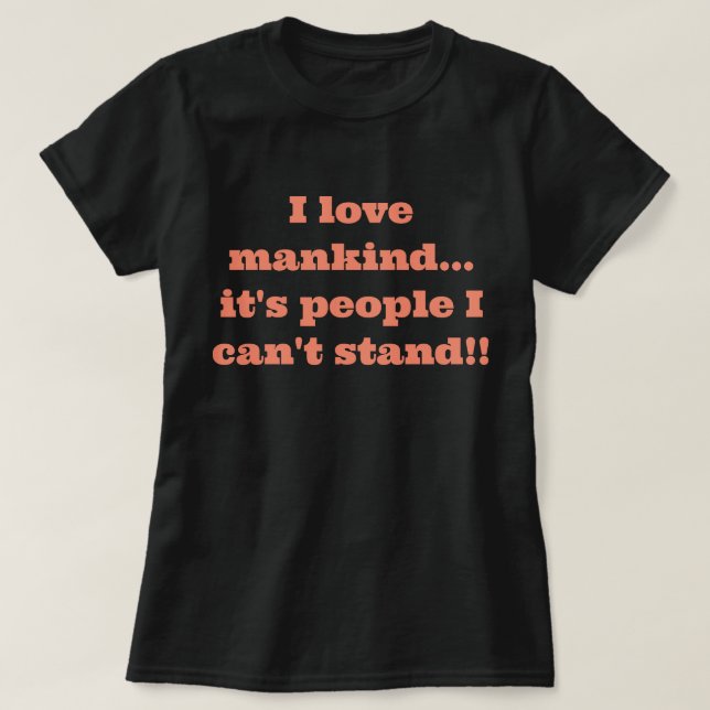 Camiseta de Frase Divertida (Diseño del anverso)