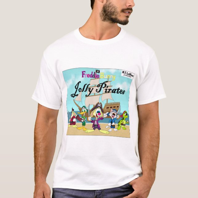 Camiseta de Freddie Bunny Jolly Pirates (Anverso)