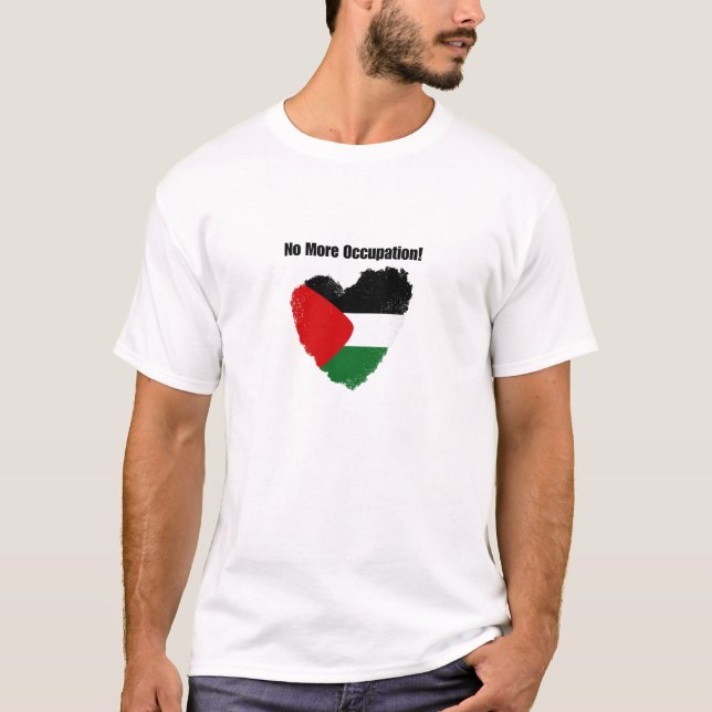 Camiseta de Free Palestine Gaza (Anverso)