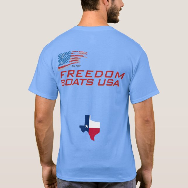 Camiseta de Freedom Boats (Reverso)