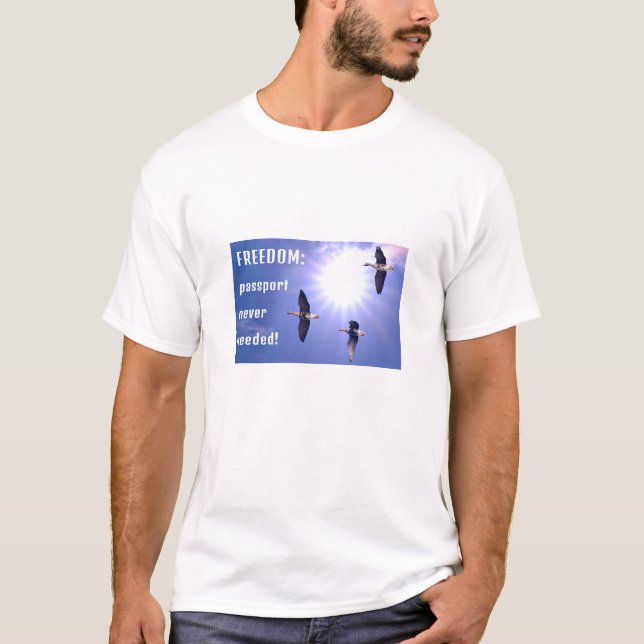 Camiseta de Freedom Passport (ligera) (Anverso)