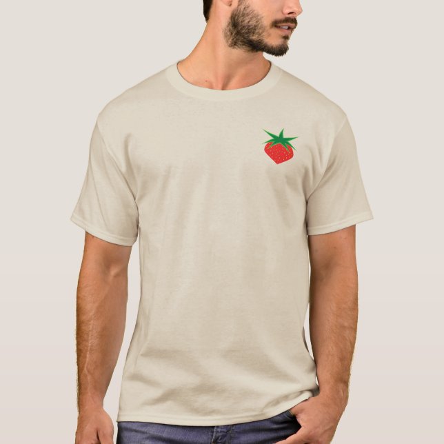 Camiseta de fresa Unisex (Anverso)