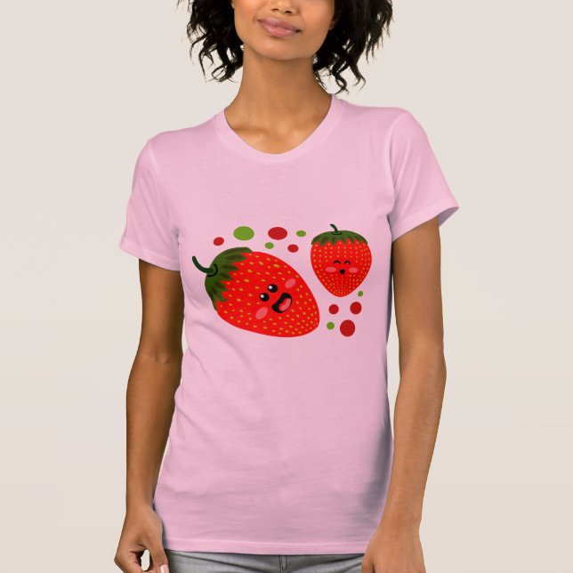 Camiseta de fresas (Anverso)