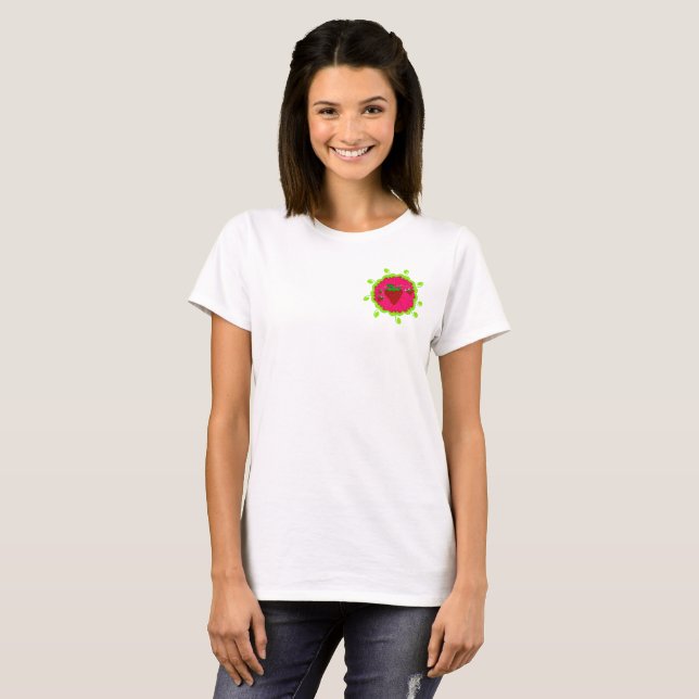 Camiseta de Fresas con Giro (Anverso completo)