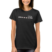 Camiseta de fresas de gato lindas | Catberry