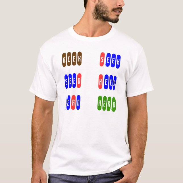 Camiseta de FRIKI al HÉROE (Anverso)