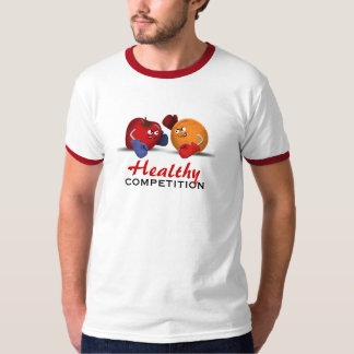 Camiseta de fruta de boxeo de la competencia salud