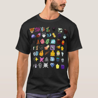Camiseta de fruta malvada, fruta del diablo de la 
