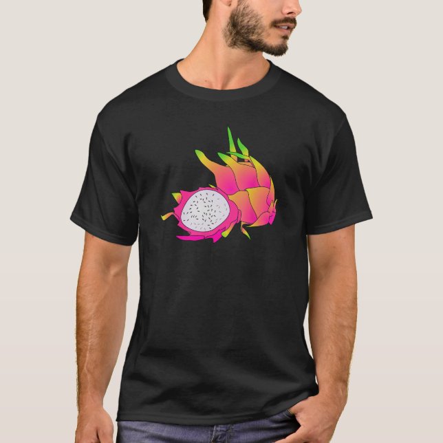 Camiseta de fruta tropical Pitaya (Anverso)