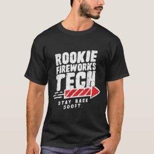 Camiseta de fuegos artificiales del 4 de julio Día