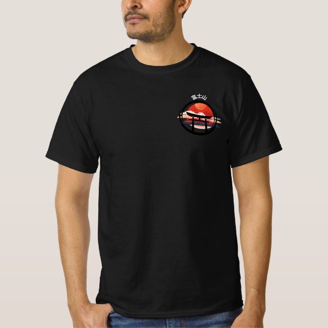 Camiseta de Fujiyama Travel Lover (Anverso)