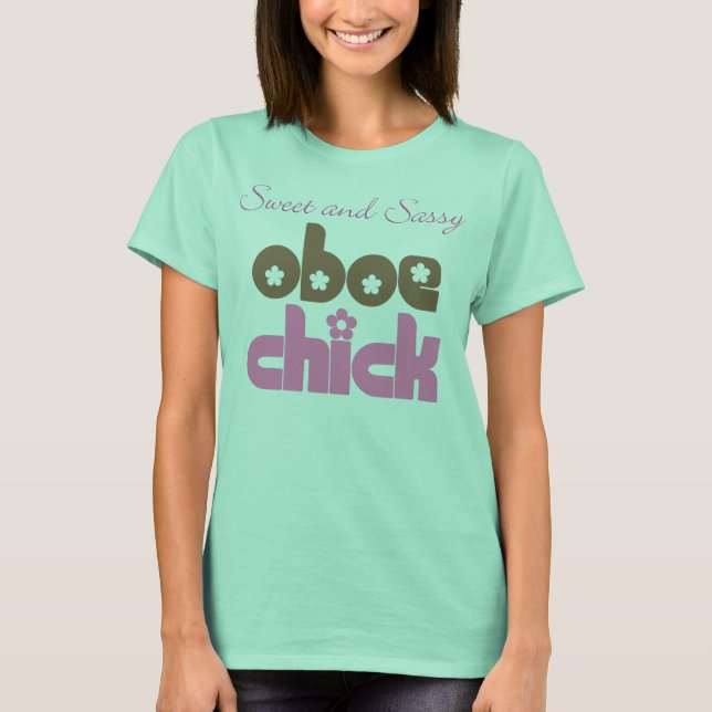 Camiseta De Fun Oboe Para Músico Oboista (Anverso)