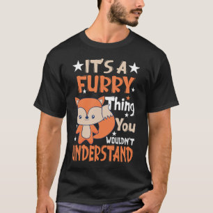 Camiseta de Furries Fandom Furry Lindo Cosplay Cos