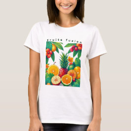 Camiseta de fusión de frutas