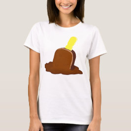 Camiseta de fusión del top de la cosecha del