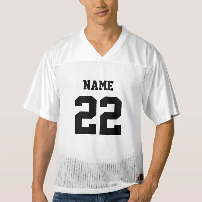 Camiseta de fútbol americano personalizada con tus nombres y números