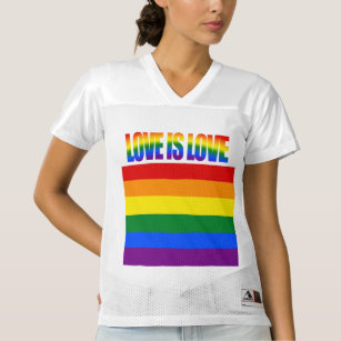 Con fecha de juego italiano Camisetas de fútbol americano Orgullo Gay para mujer | Zazzle.es