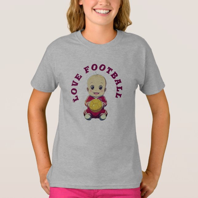 Camiseta de fútbol Body de bebé (Anverso)