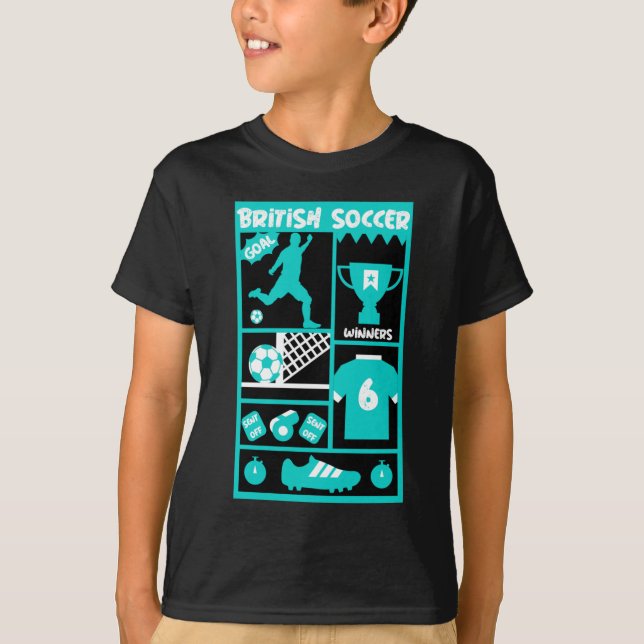 Camiseta de fútbol británica (Anverso)