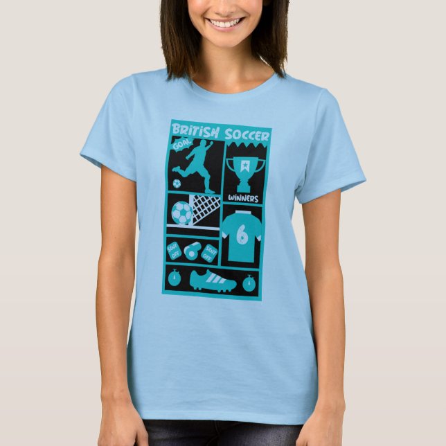 Camiseta de fútbol británica (Anverso)