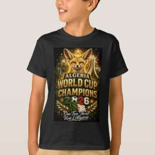 Camiseta de fútbol Campeones del Mundo Argelia 202