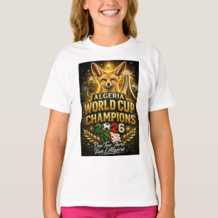 Camiseta de fútbol Campeones del Mundo Argelia 202