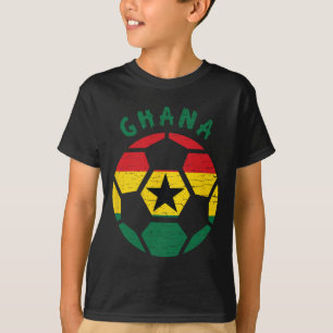 Camiseta de fútbol con bandera de Ghana - Fútbol g
