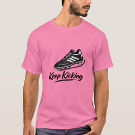 Camiseta de Fútbol con Tachuelas Keep Kicking