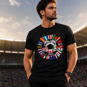 Camiseta de Fútbol Copa Mundial 2026 USA Canadá