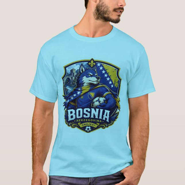 camiseta de fútbol de Bosnia (Anverso)