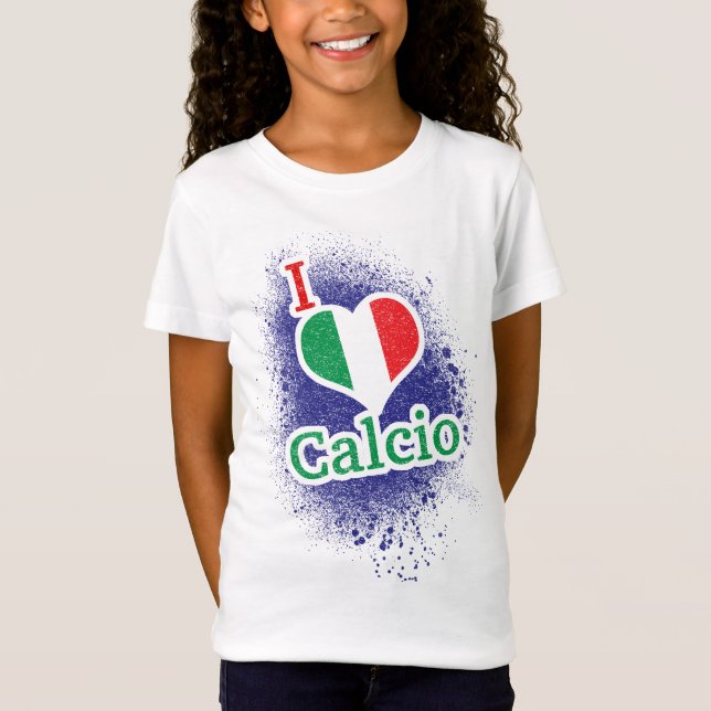 Camiseta de fútbol de Calcio de fútbol de Italia (Anverso)