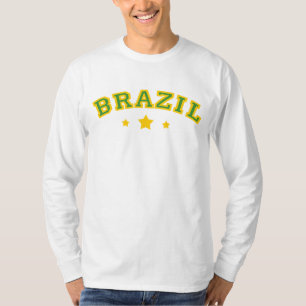 Camiseta de fútbol de equipo de Brasil