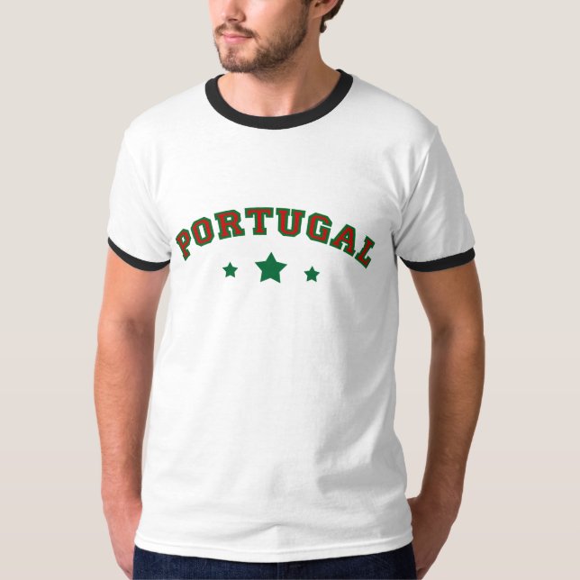 Camiseta de fútbol de equipo de Portugal (Anverso)