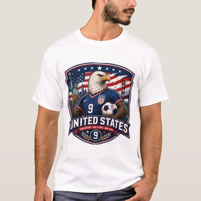 Camiseta de fútbol de Estados Unidos (Anverso)