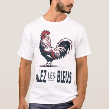 Camiseta de Fútbol de Francia | Allez Les Bleus Ga
