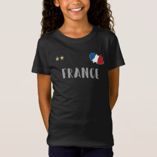 Camiseta de fútbol de Francia Fan Bandera de Franc