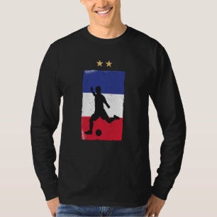 Camiseta de fútbol de Francia para fanáticos de la