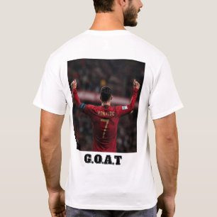 Camiseta de fútbol de media manga Ronaldo