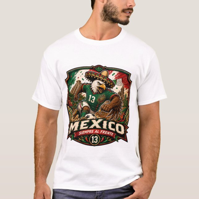 Camiseta de fútbol de México (Anverso)