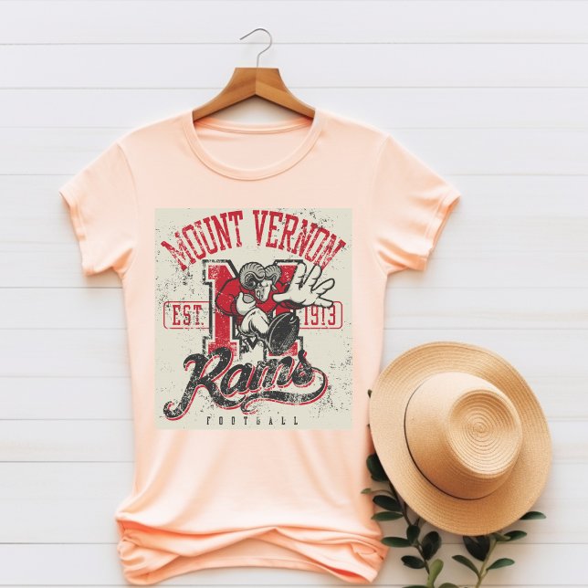 Camiseta De Fútbol De Mount Vernon Rams (Subido por el creador)