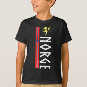 Camiseta de fútbol de Norge bandera de Noruega nor